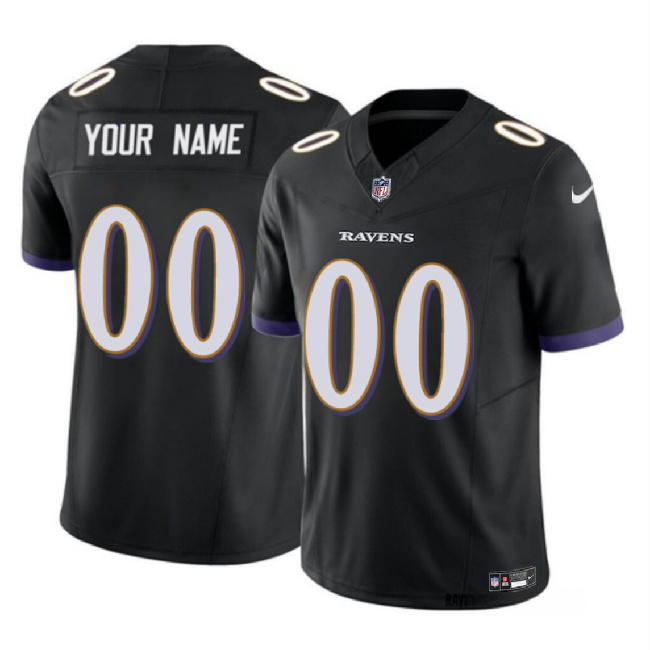 Custom Baltimore Ravens Vapor F.U.S.E. Limited Jersey